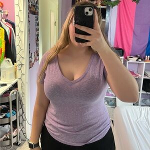 Mossimo Supply Co women’s purple tshirt